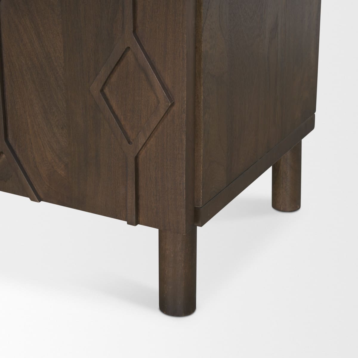 Heera Sideboard Dark Brown - sideboards-and-buffets