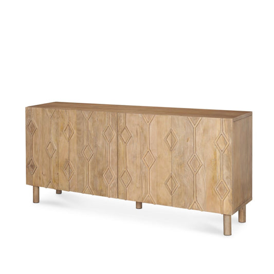 Heera Sideboard Light Brown - sideboards-and-buffets