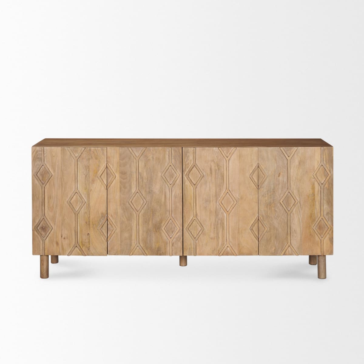 Heera Sideboard Light Brown - sideboards-and-buffets