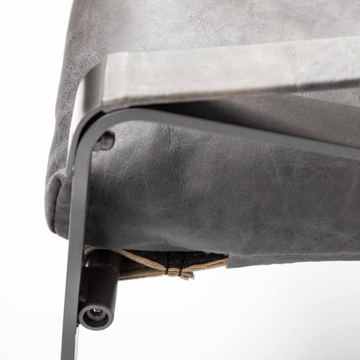 Hornet Leather Accent Chair Black Leather | Black Metak - accent-chairs