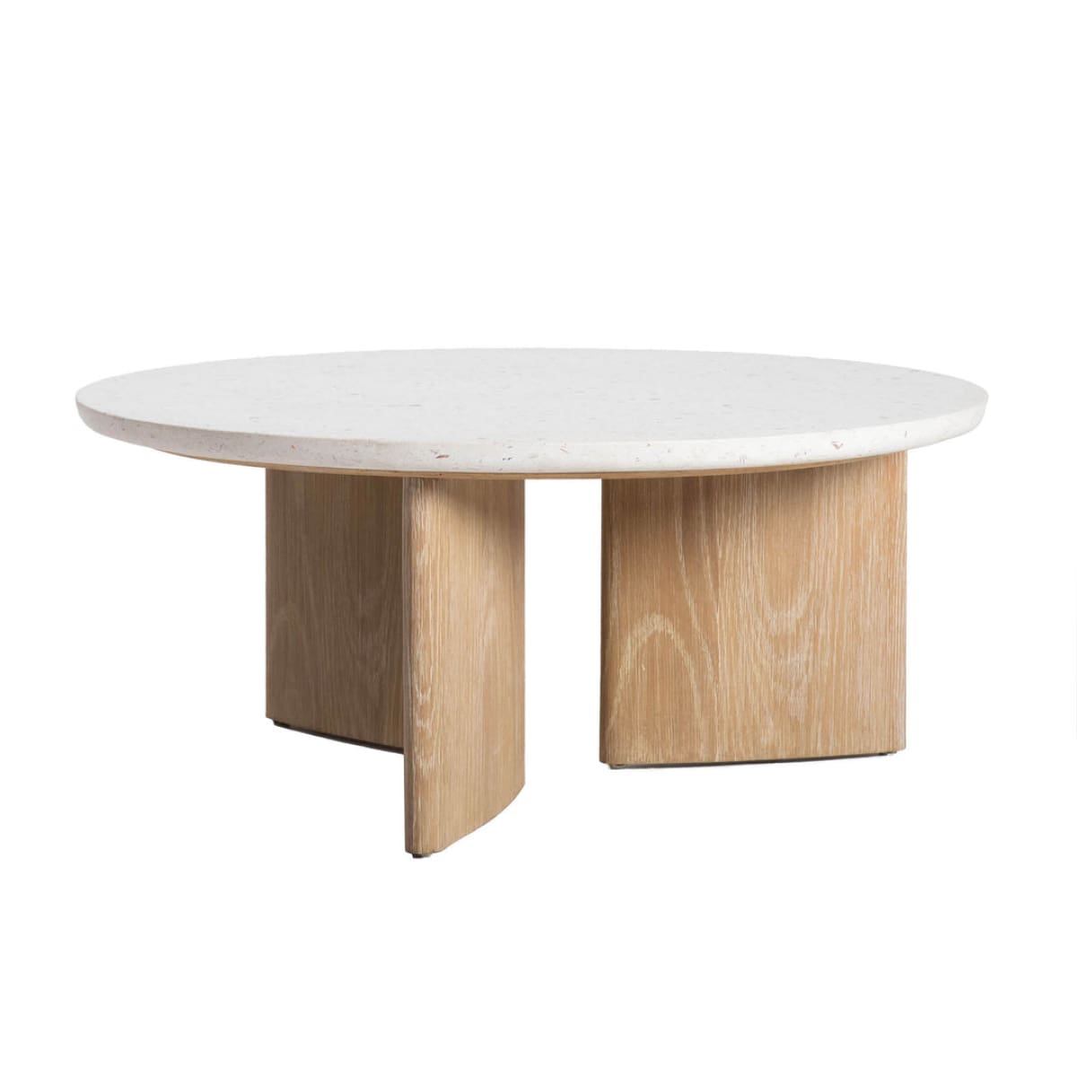 Infinity Coffee Table - Seashell Finish - lh-import-coffee-tables