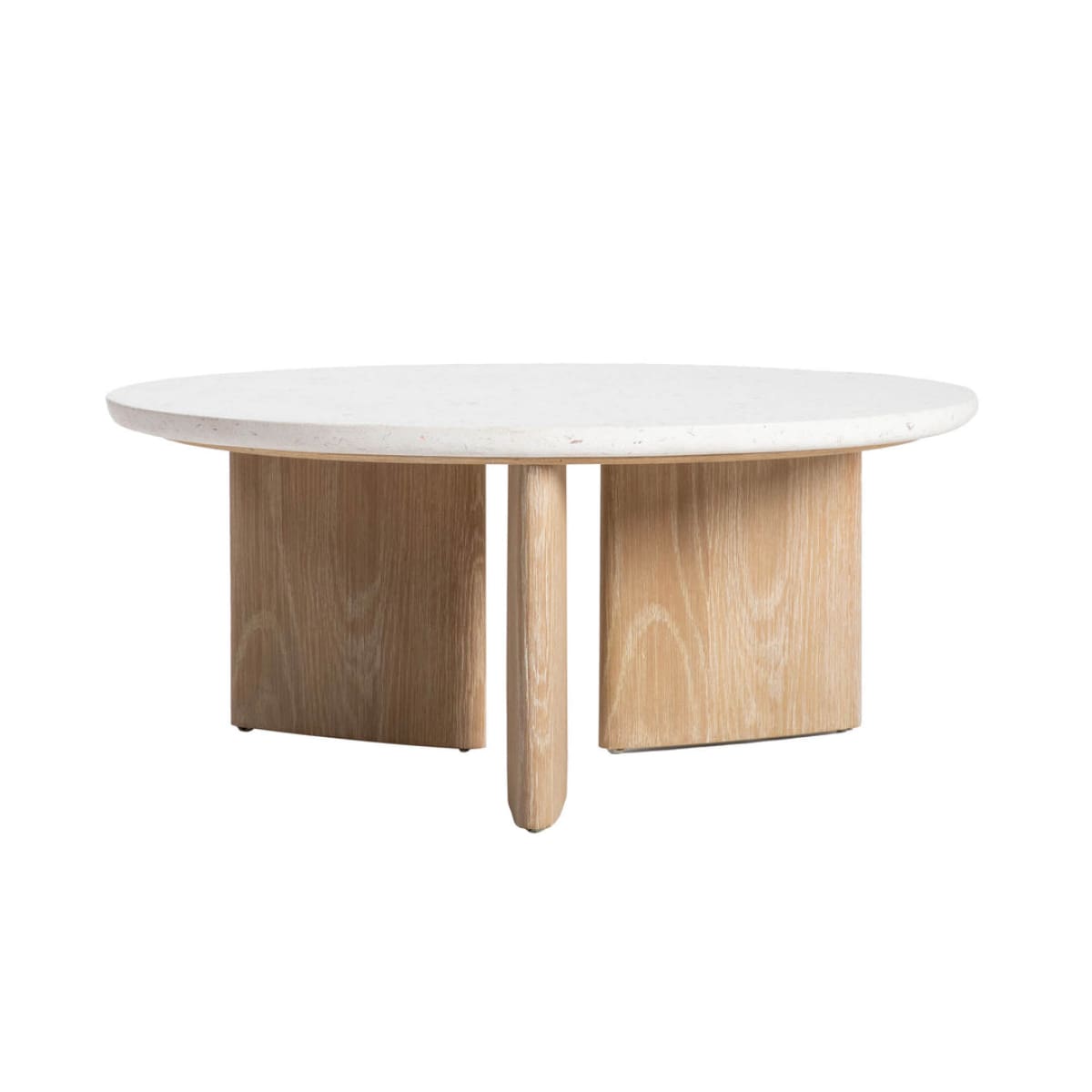 Infinity Coffee Table - Seashell Finish - lh-import-coffee-tables