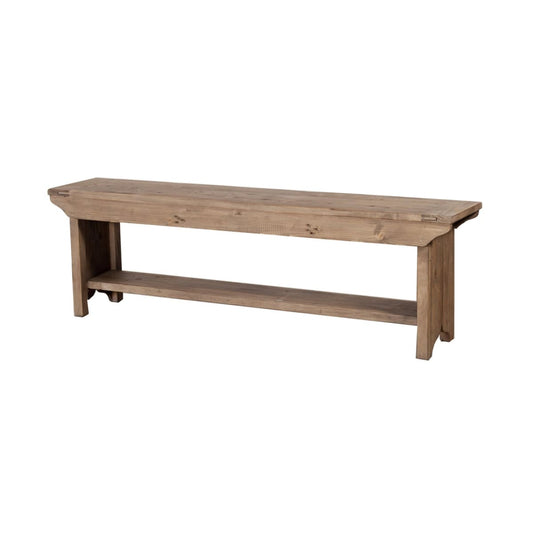 Irish Coast Regular Bench - Sundried - lh-import-dining-benches
