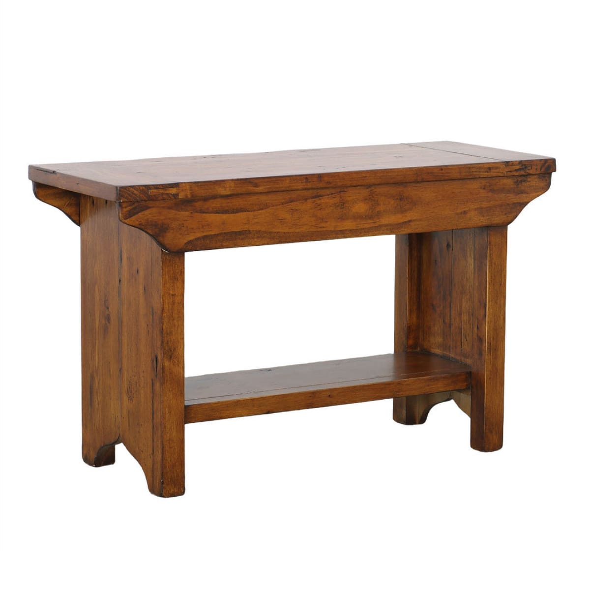 Irish Coast Small Bench - African Dusk - lh-import-dining-benches