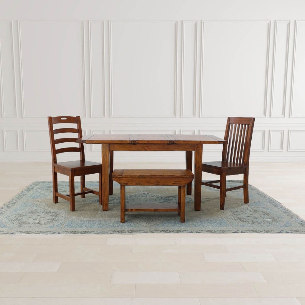 Irish Coast Small Extension Dining Table (47/62) - African Dusk - lh-import-dining-tables