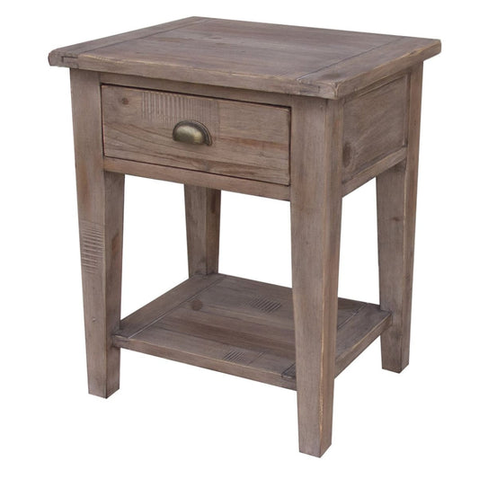 Irish Coast Small Side Table - Sundried - lh-import-side-tables