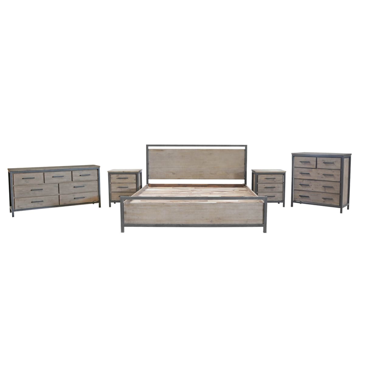 Irondale 5 Drawer Chest - lh-import-dressers