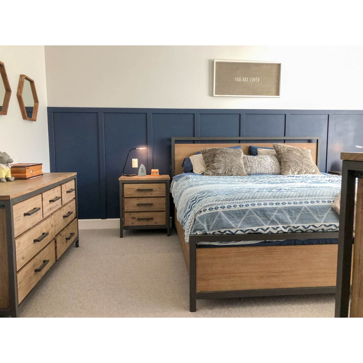 Irondale 7 Drawer Dresser - lh-import-dressers