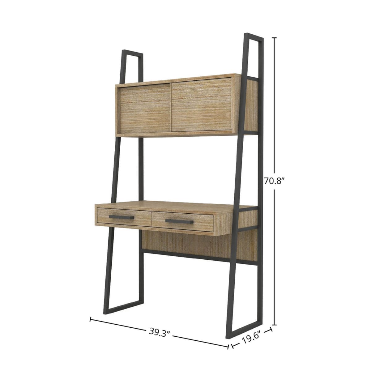 Irondale Modular Desk - lh-import-desks