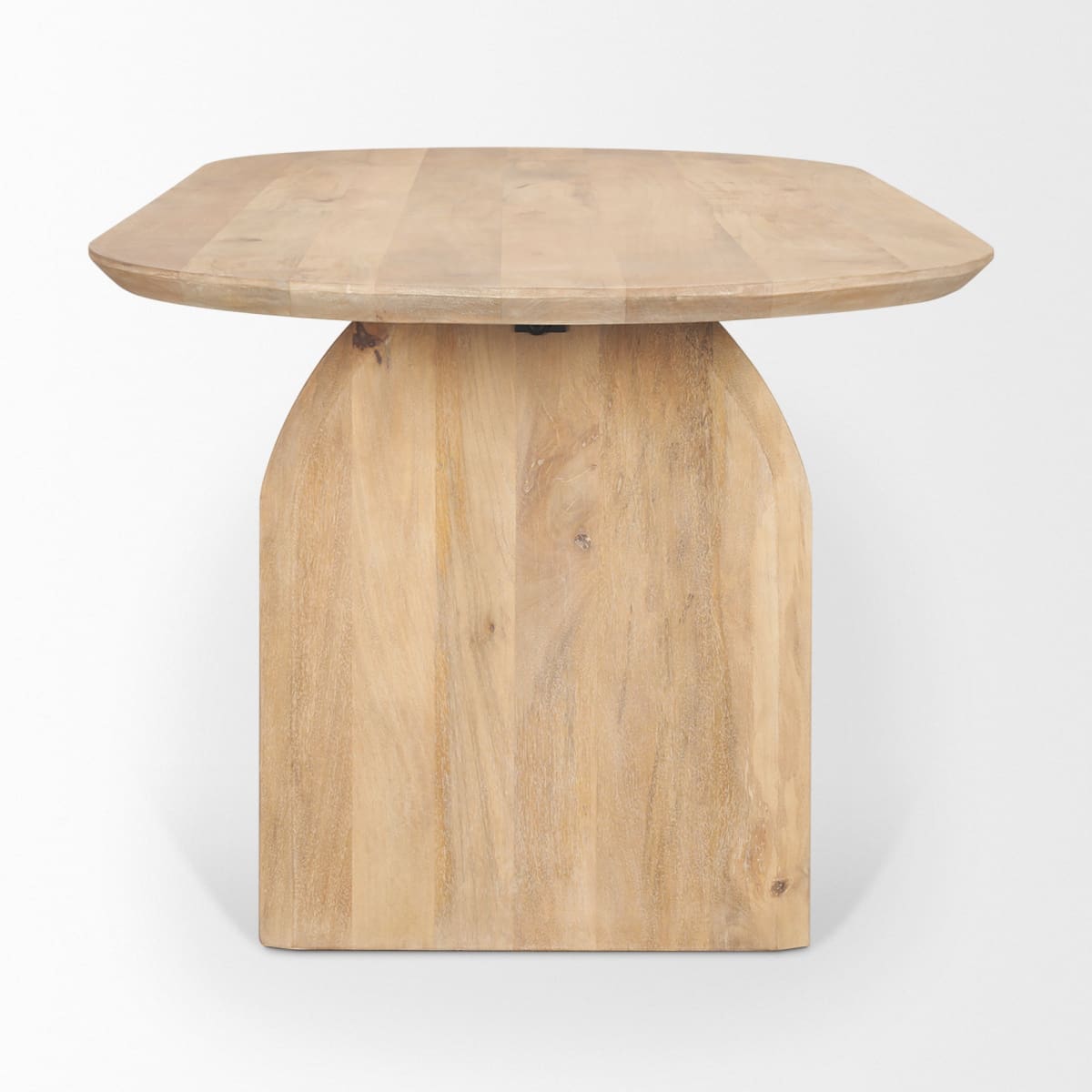 Isla Dining Table Oval | Light Brown - dining-table