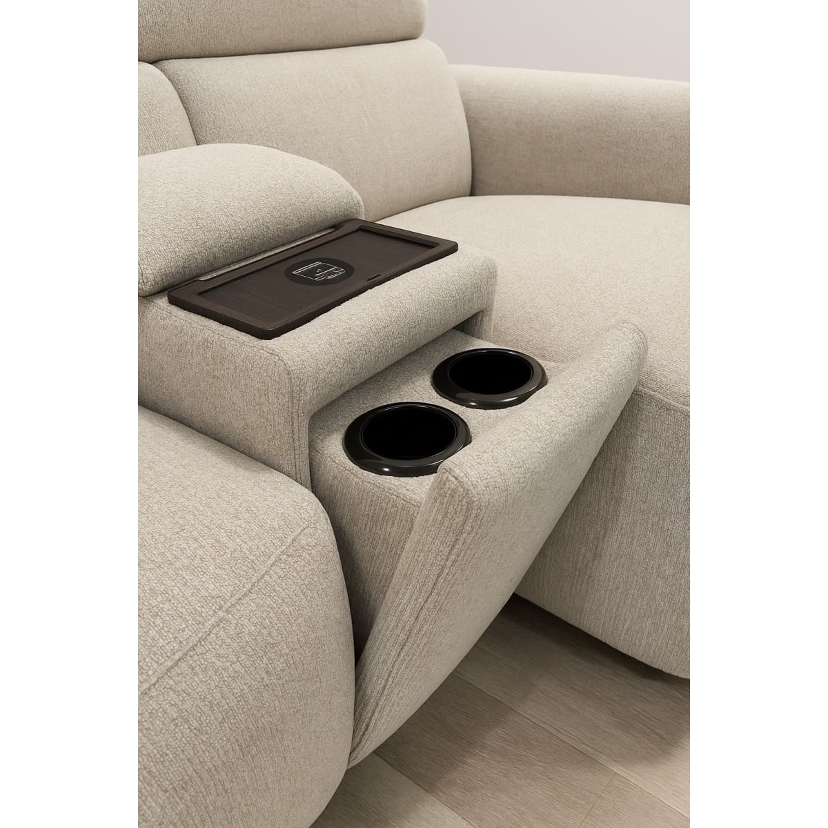 Isla Fabric Power Recliner Sectional - Sectional