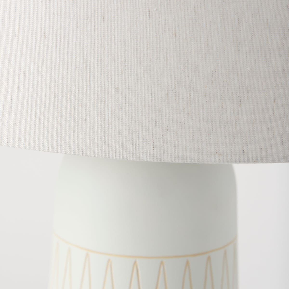 Javier Table Lamp Light Base | Cream Shade - table-lamps