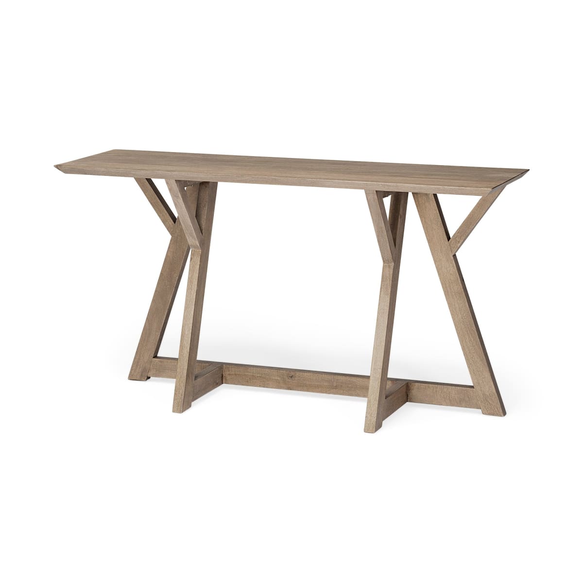 Jennings Console Table Brown Wood - console-tables