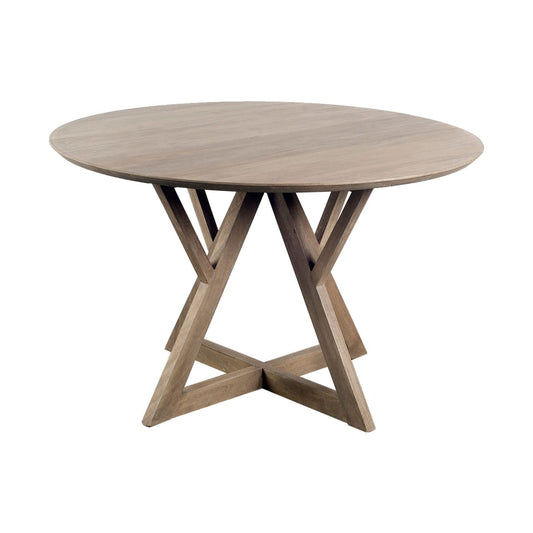 Jennings Dining Table Light Brown Wood - dining-table