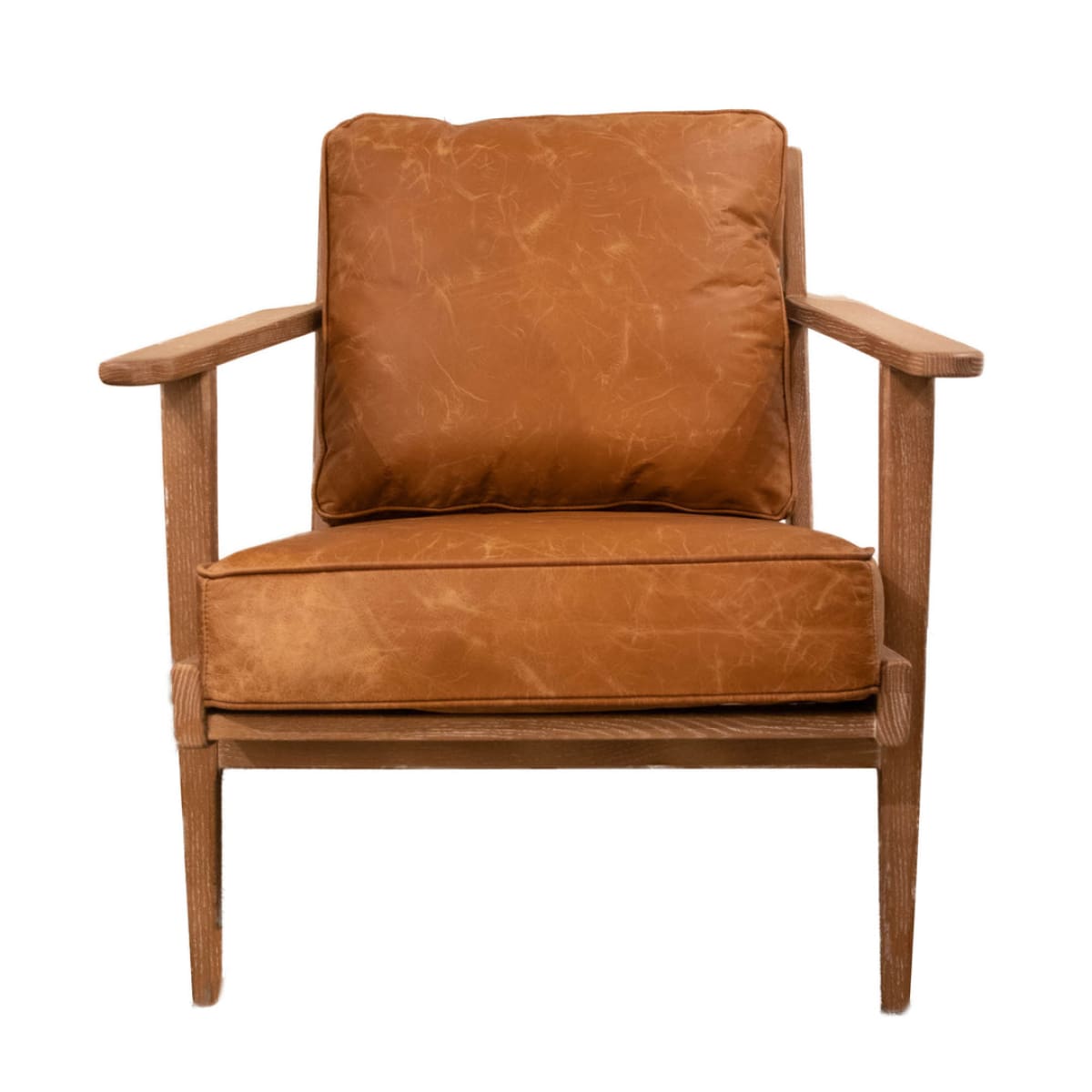 Camel brown on sale leather chair