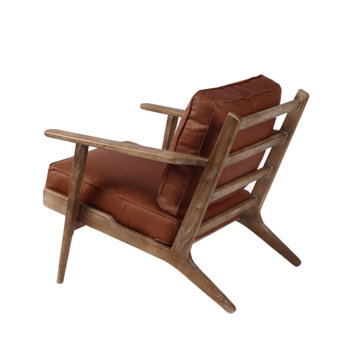 Junior Arm Chair - Saddle Brown - lh-import-accent-club-chairs