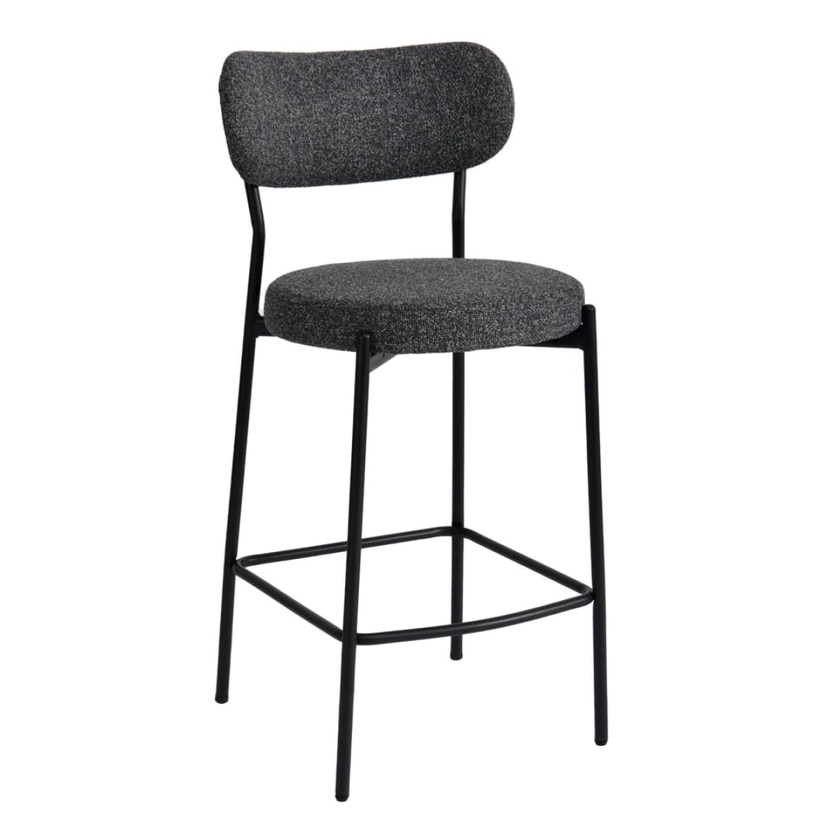 Kai Counter Stool - Chunky Grey - lh-import-stools