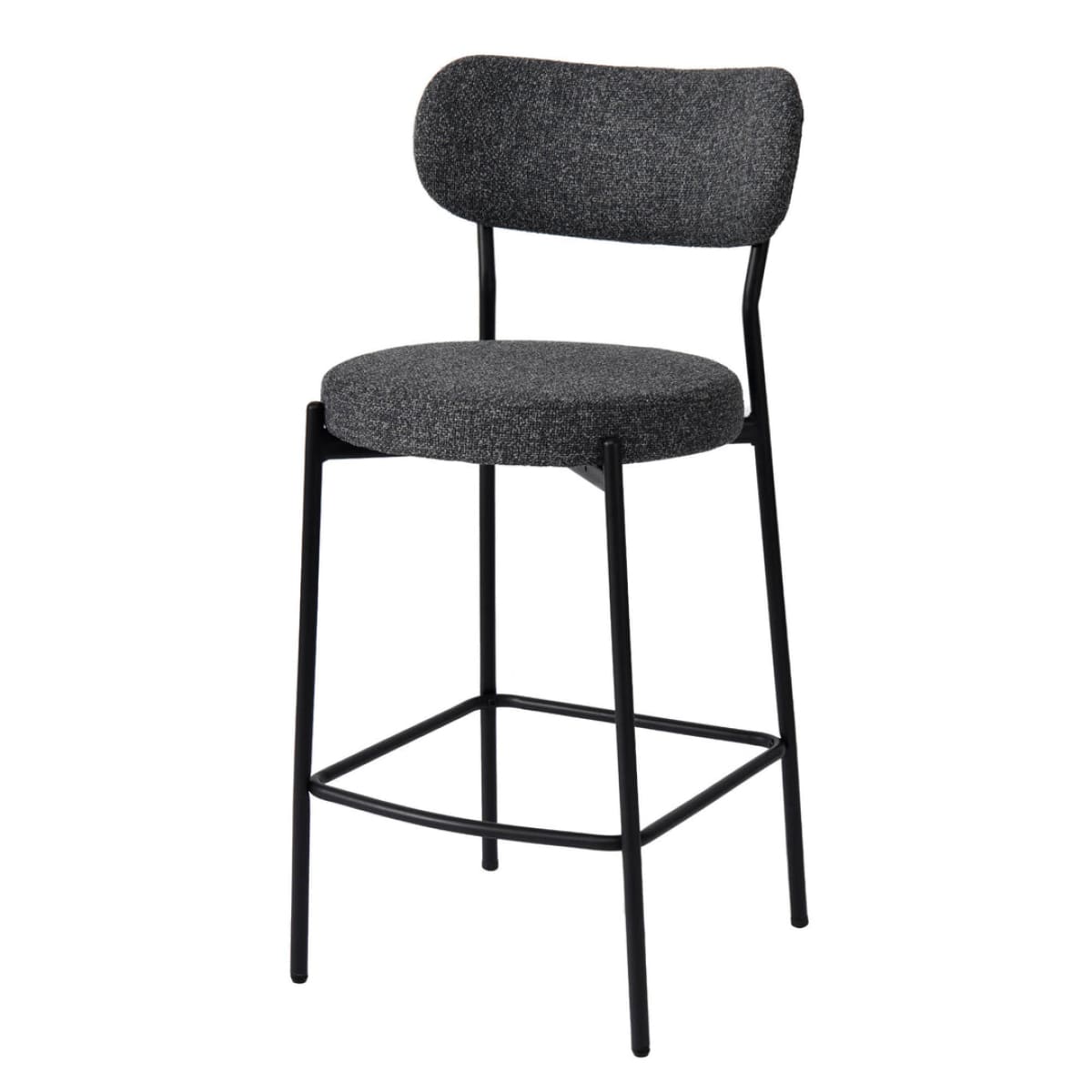 Kai Counter Stool - Chunky Grey - lh-import-stools