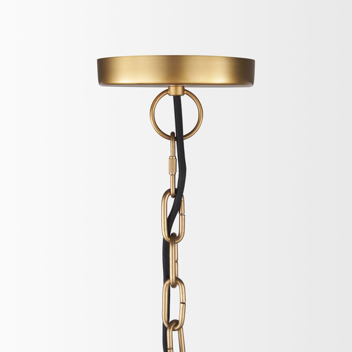 Karina Pendant Light Brass-tone Metal | 36 Round - pendant-light