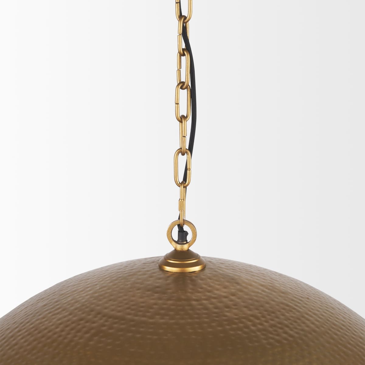 Karina Pendant Light Brass-tone Metal | 36’’ Round - pendant-light