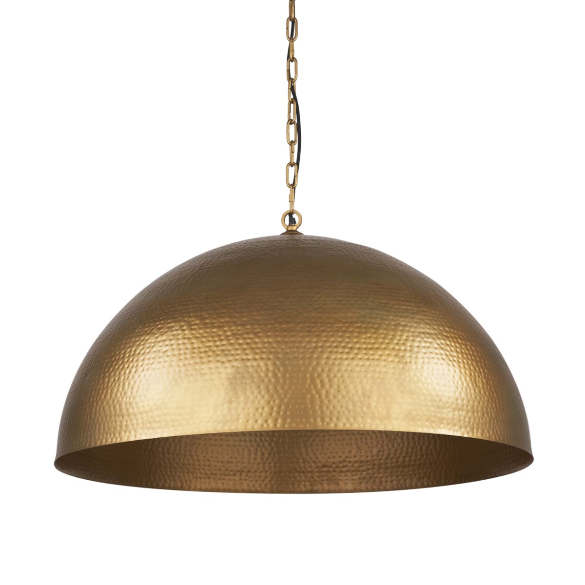 Karina Pendant Light Brass-tone Metal | 36’’ Round - pendant-light