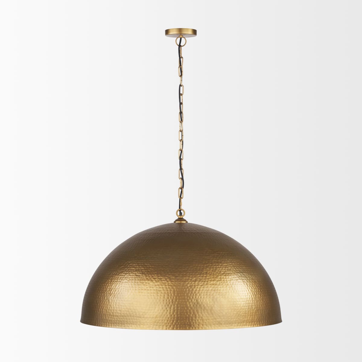 Karina Pendant Light Brass-tone Metal | 36’’ Round - pendant-light