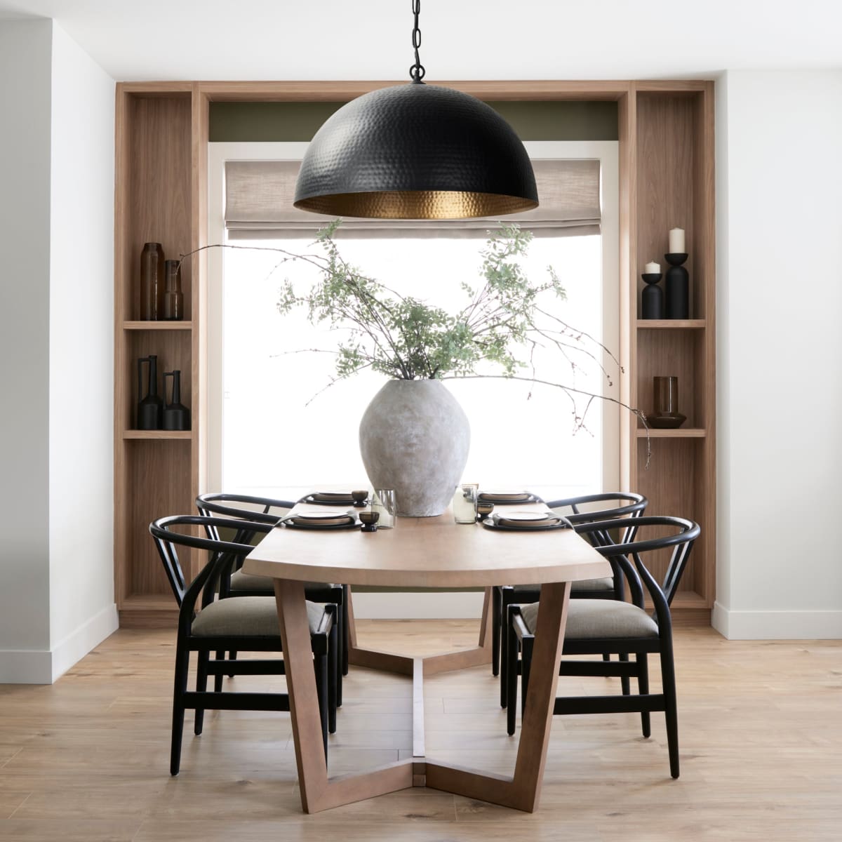 Karina Pendant Light Matte Black | 36’’ Round - pendant-light