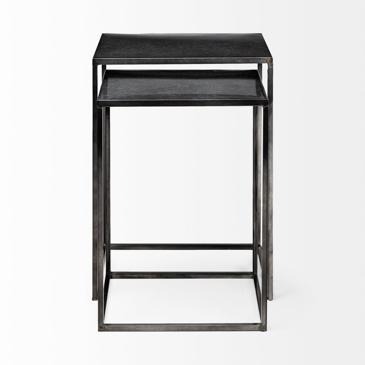 Kasey Accent Table Black Metal - accent-tables