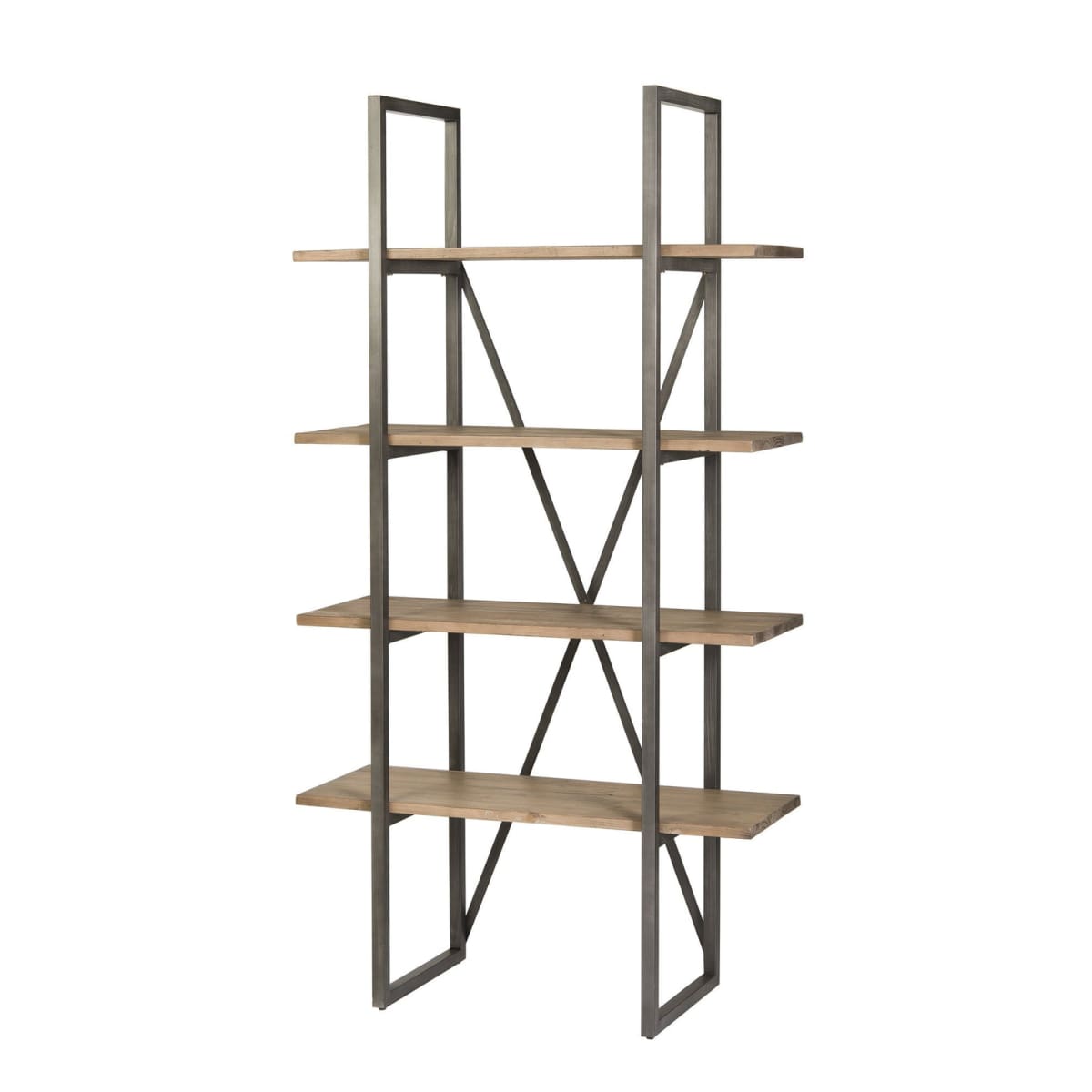 Kenya Small Cain Rack - Salvaged Grey - lh-import-shelving-storage