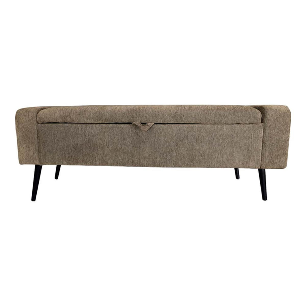 Khloe Storage Bench - Chocolate - lh-import-dining-benches