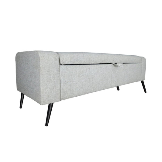 Khloe Storage Bench - Sand - lh-import-dining-benches