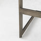 Kiran Bar Counter Stool Brown Wood | Antique Nickel | Bar - bar-stools