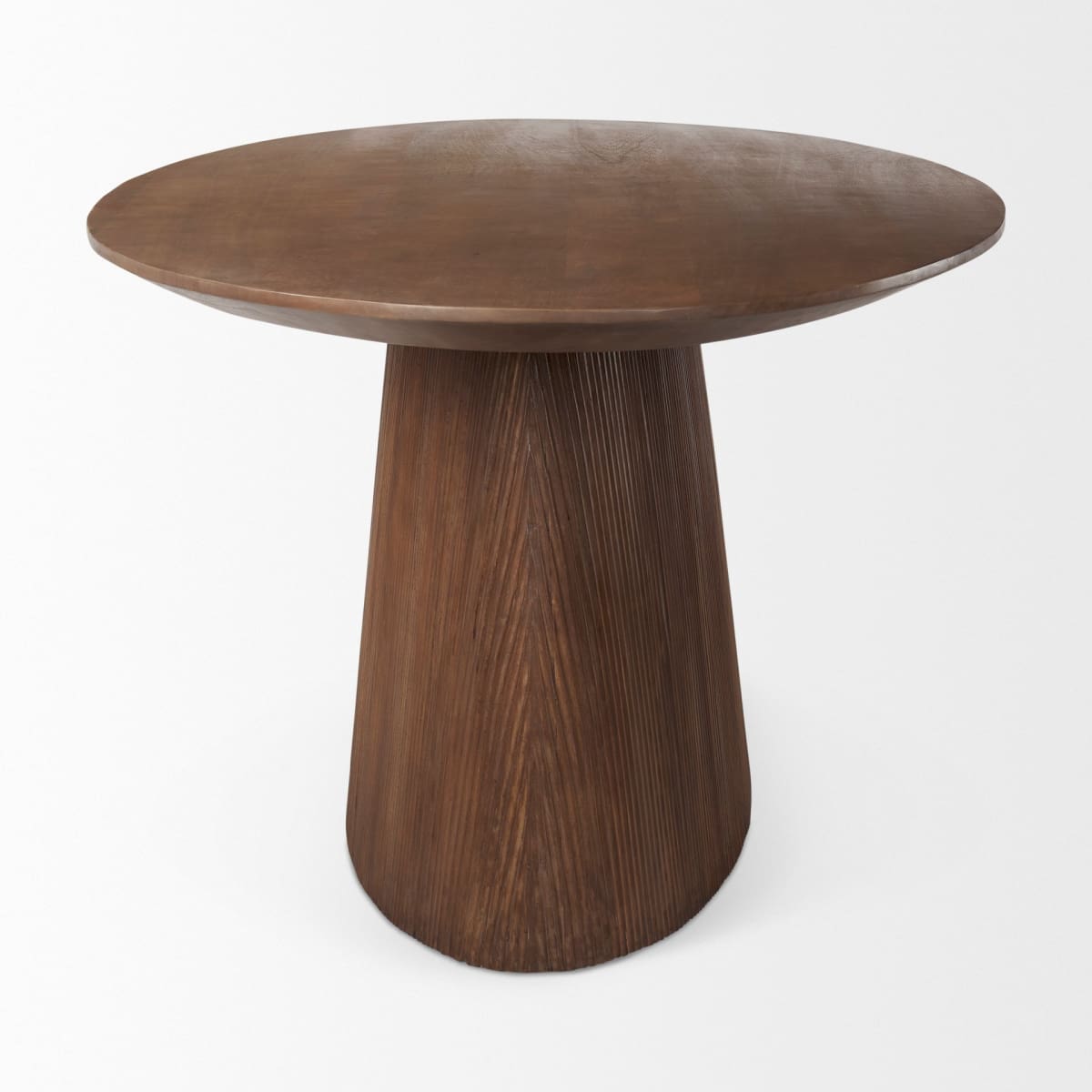 Lance Dining Table Medium Brown Wood - dining-table