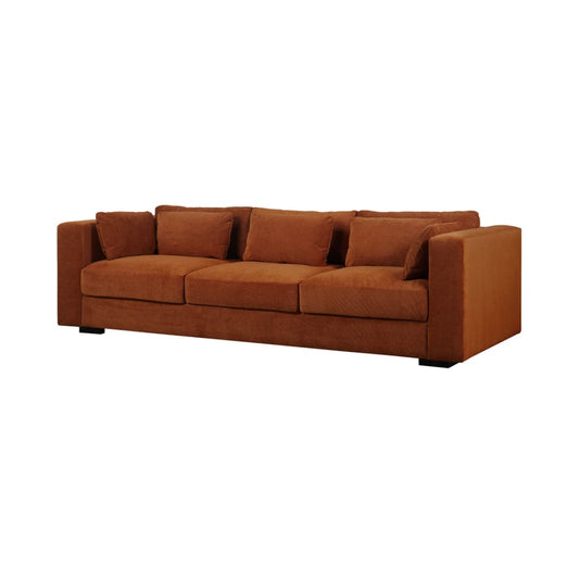 Las Vegas Clive Sofa - Terracotta Chenille - lh-import-sofas