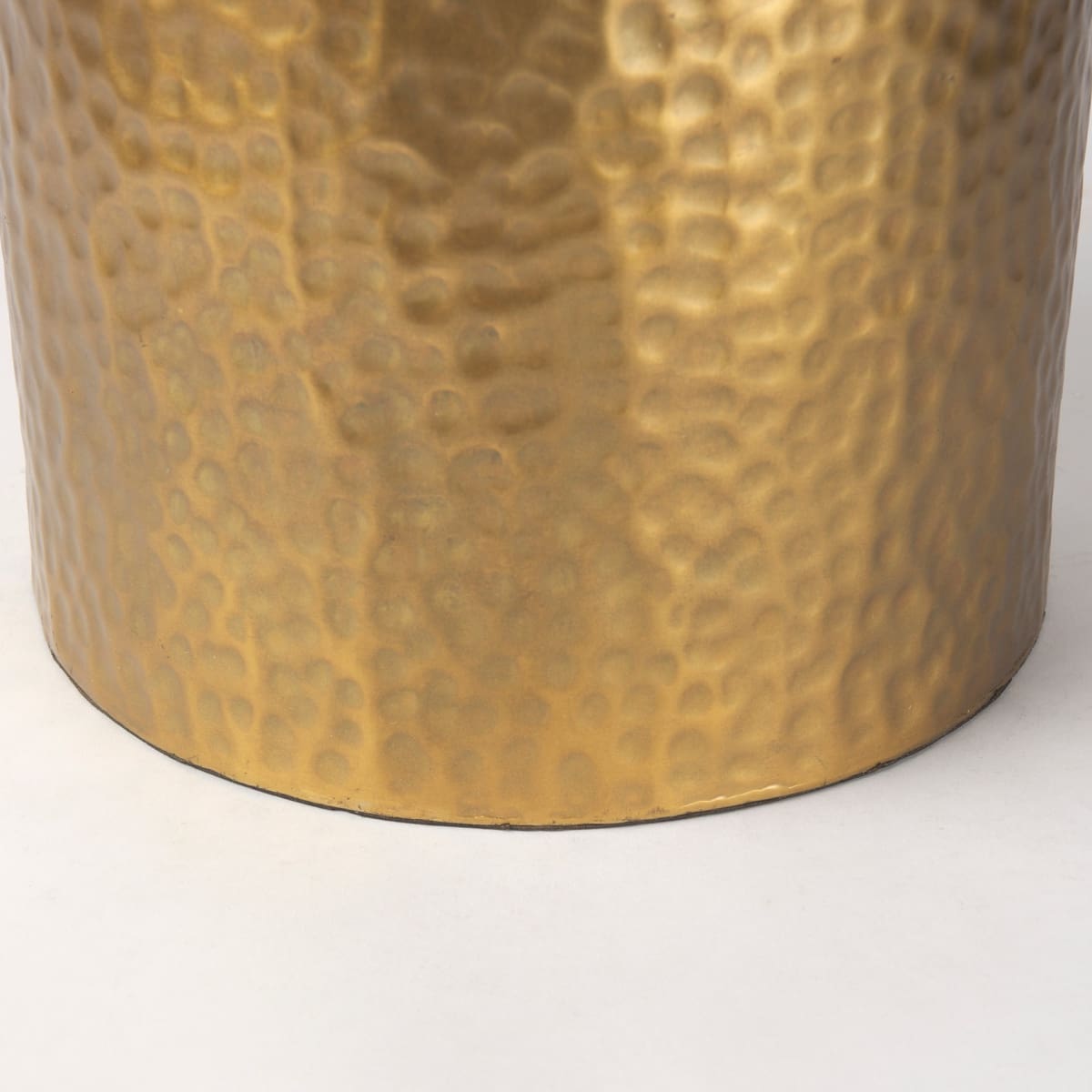 Leo Table Lamp Gold Base | White Shade - table-lamps