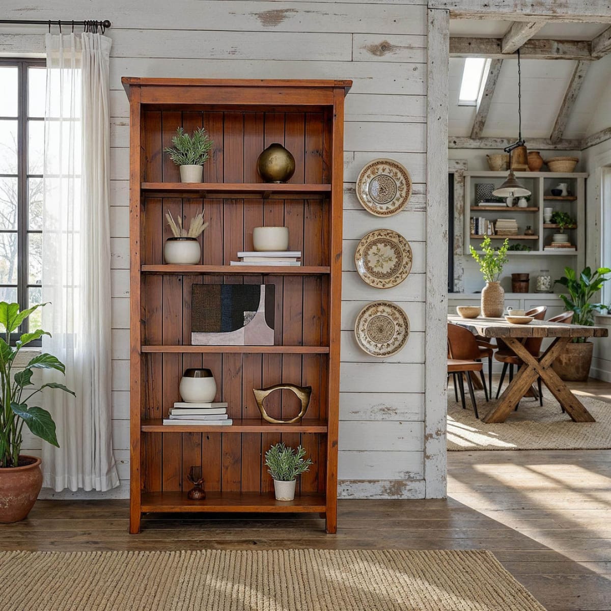 Lifestyle Bookcase - African Dusk - lh-import-shelving-storage