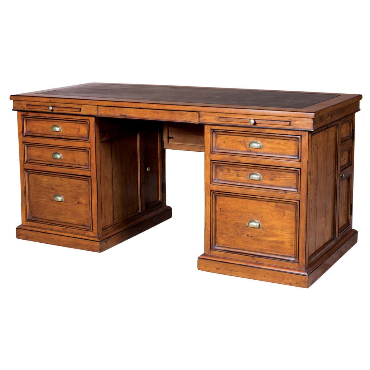 Lifestyle Double Desk - African Dusk - lh-import-desks