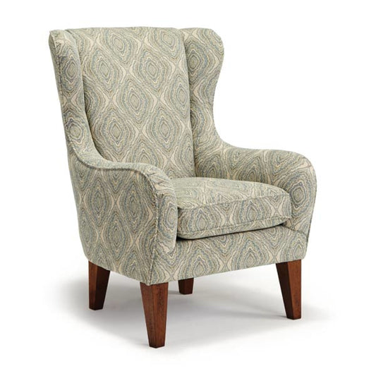 Lorette Wing Back Chair - accent-chairs
