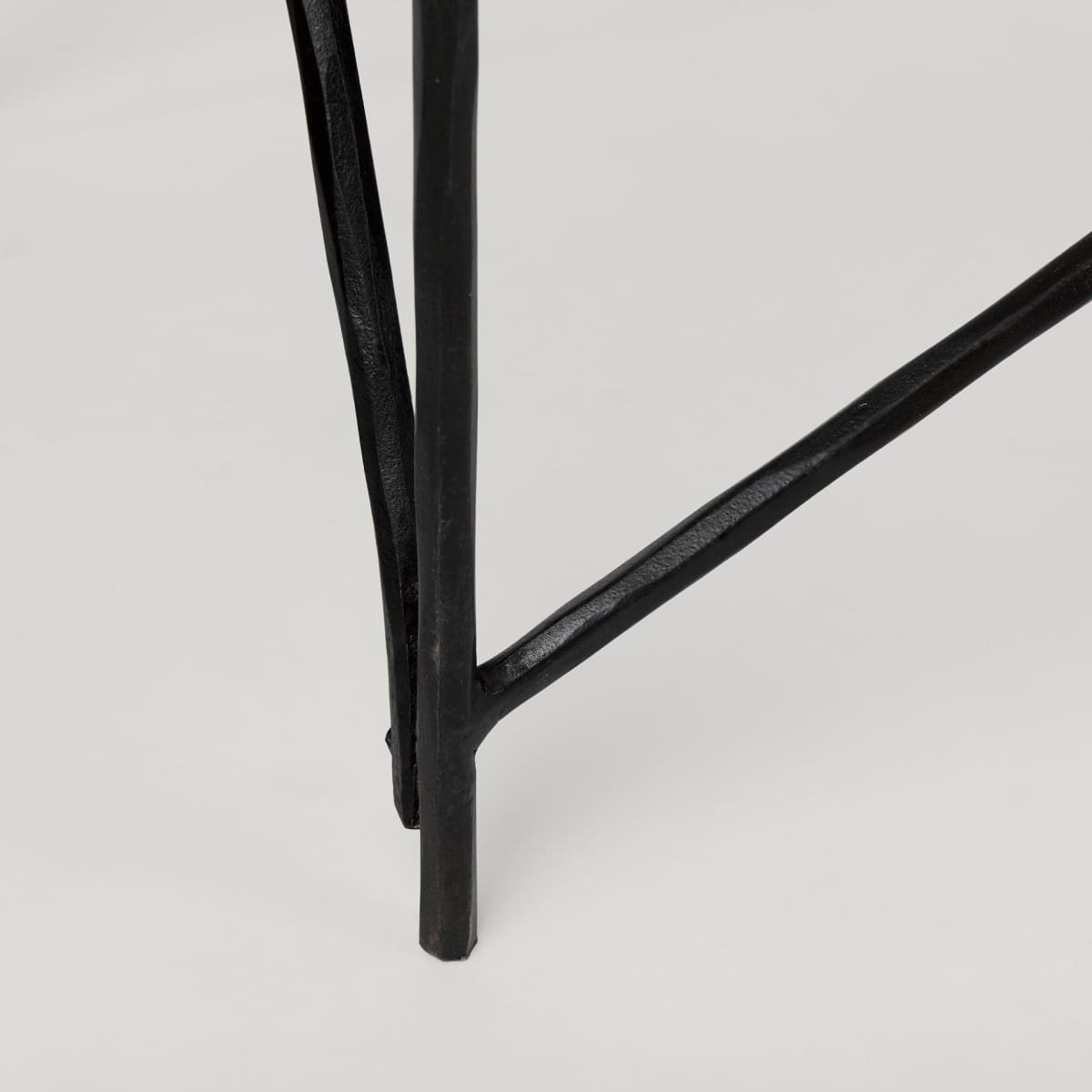 Lorlei Console Table White Marble | Black Iron - console-tables