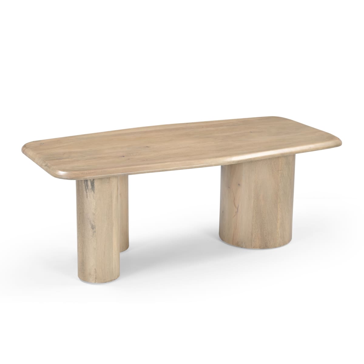 Lotus Mango Wood Coffee Table - 47X24X17.5 - coffee-tables