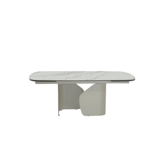 Lugano Ceramic Top Extension Dining Table - dining-table
