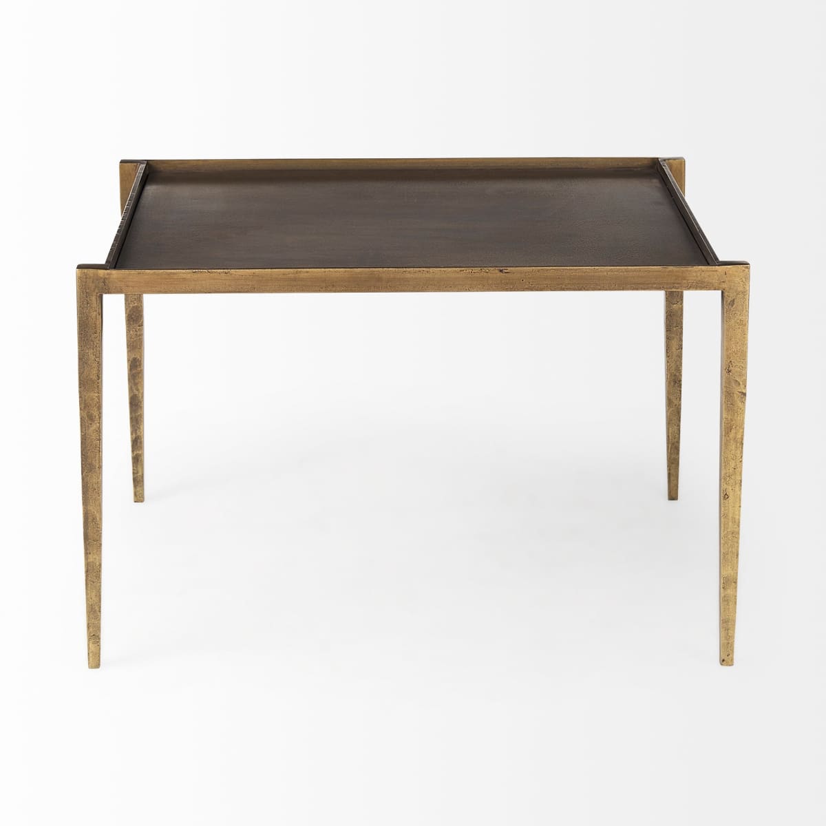 Lydia Coffee Table Brown Iron | Gold Iron - coffee-tables