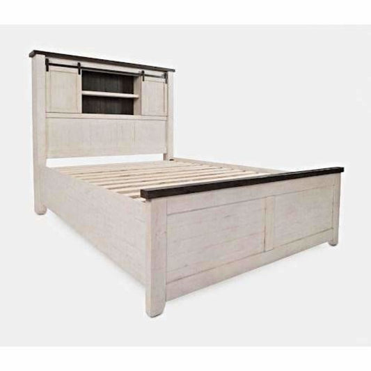 Madison Country Barn Door Beds- White - BED