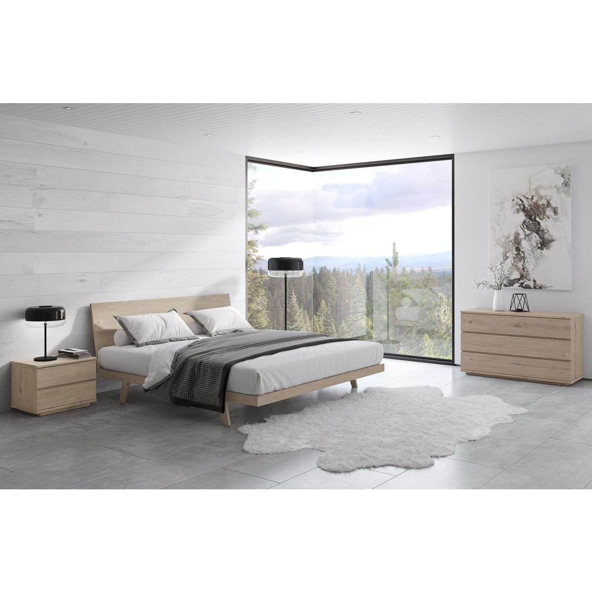 Maeva Queen Platform Bed - 2599.99 / 2599.99 - BED