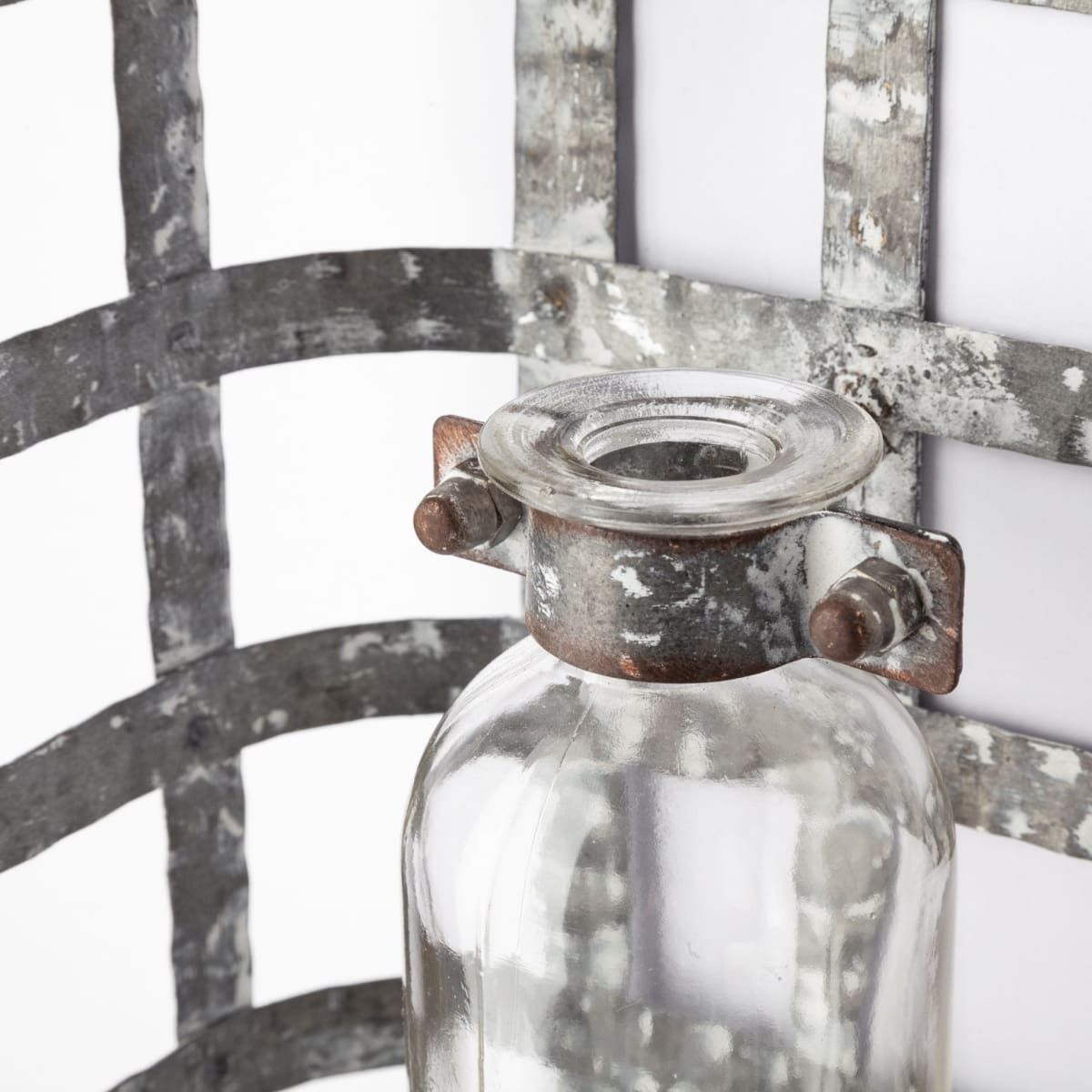Margaret Wall Decor Silver Metal | Glass - alternative-wall-decor