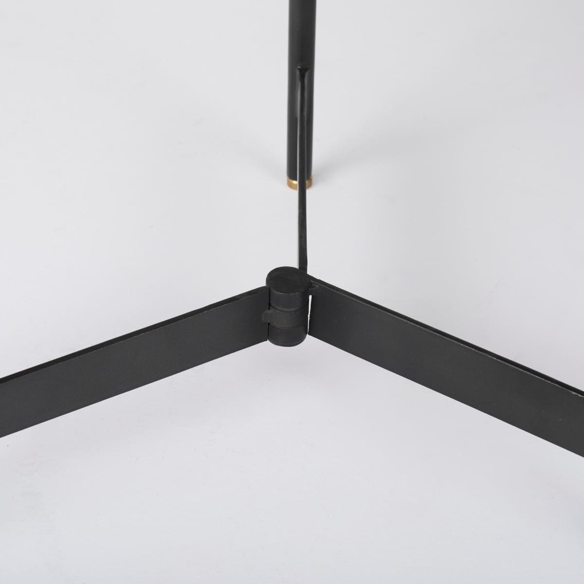 Marquisa Accent Table Brown Wood | Black Metal - end-and-side-tables