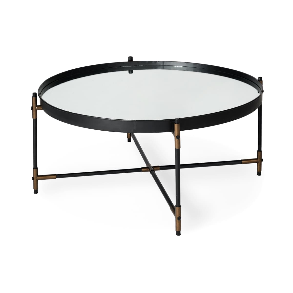 Marshall Accent Table Black | Metal | Glass - accent-tables