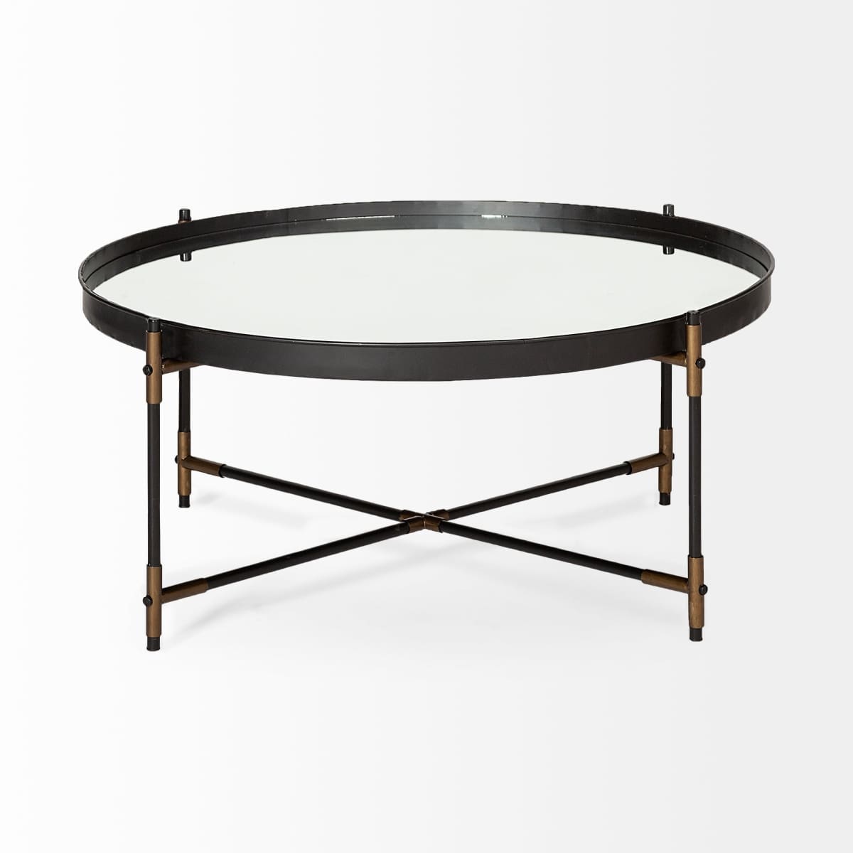 Marshall Accent Table Black | Metal | Glass - accent-tables