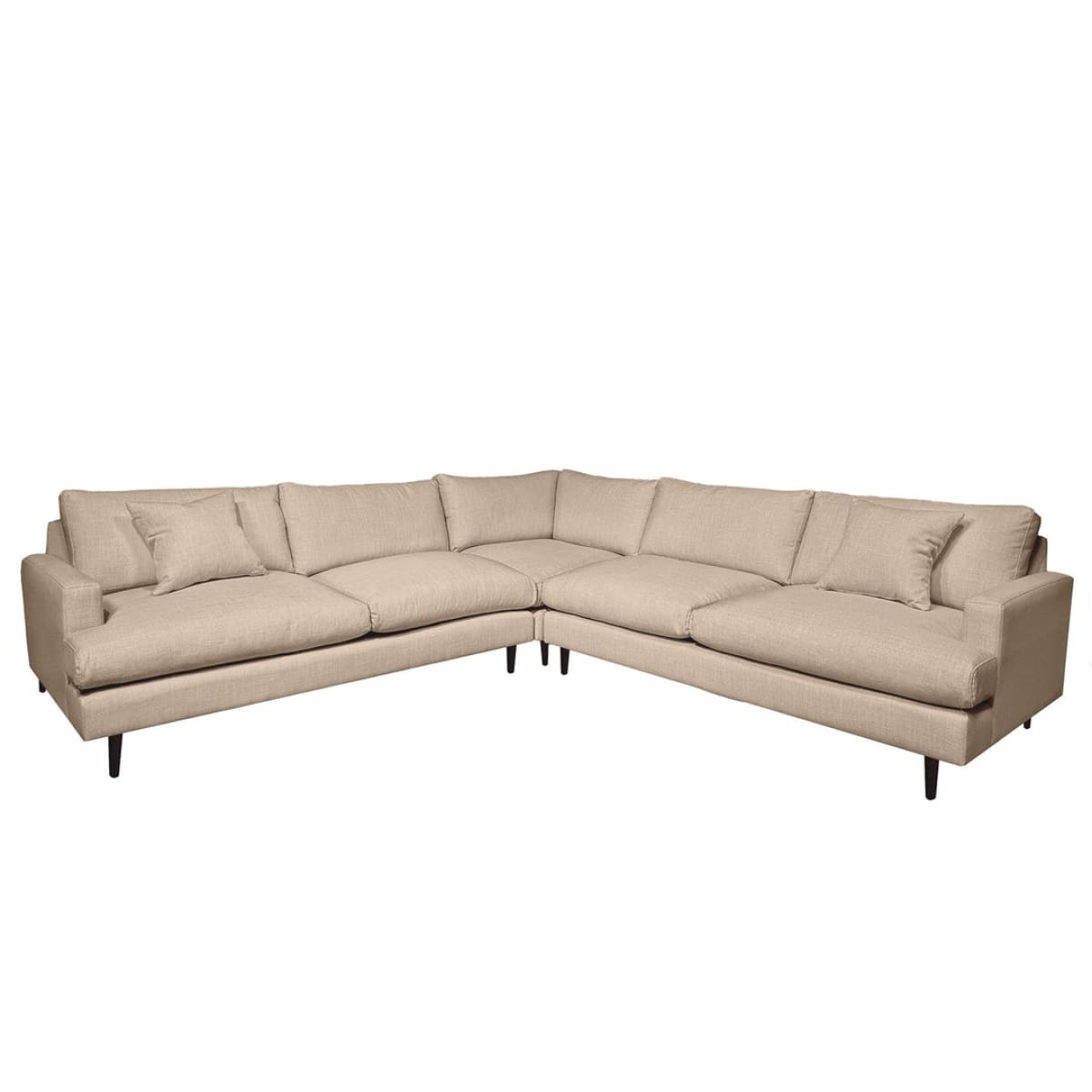 Martha Corner Sectional - Beach Toast - lh-import-sectionals