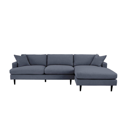 Martha Right Sectional Sofa - Beach Indigo - lh-import-sectionals